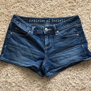 Articles Of Society Jean Shorts/Chica Short Tide